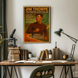 Celebrating Jim Thorpe: A Legacy of Versatility and Excellence Poster