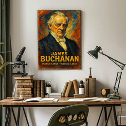 James Buchanan Poster