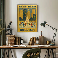 Holiday Heights In Houston Poster