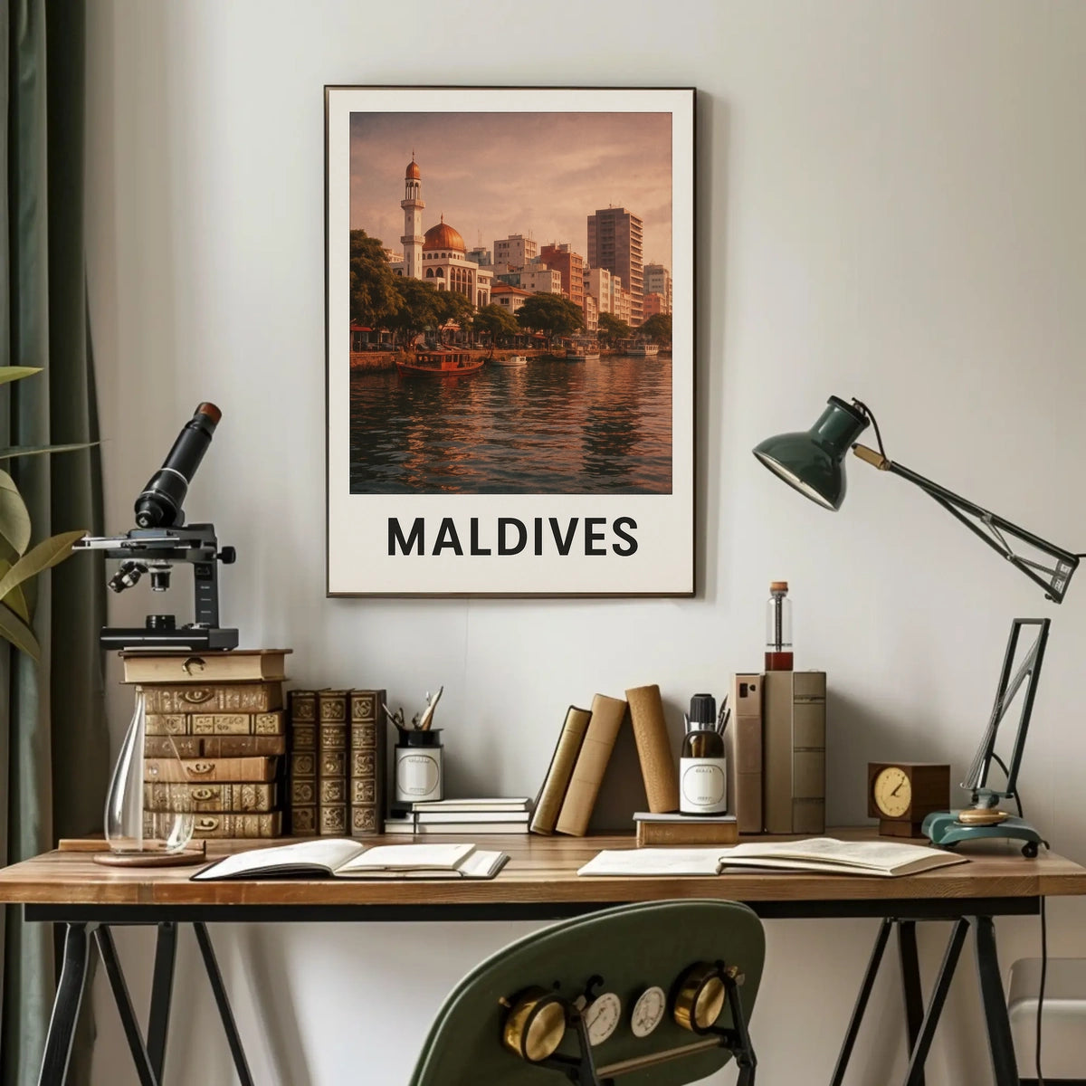 Maldives Serenity Poster