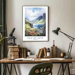 Isle of Skye Tranquility Travel Poster PosterGoat