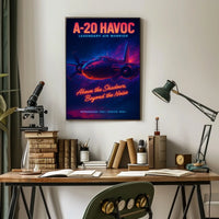 A-20 Havoc Legendary Air Warrior Poster