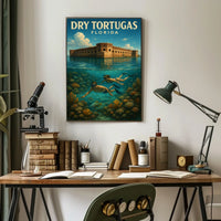 Dry Tortugas, Florida Poster