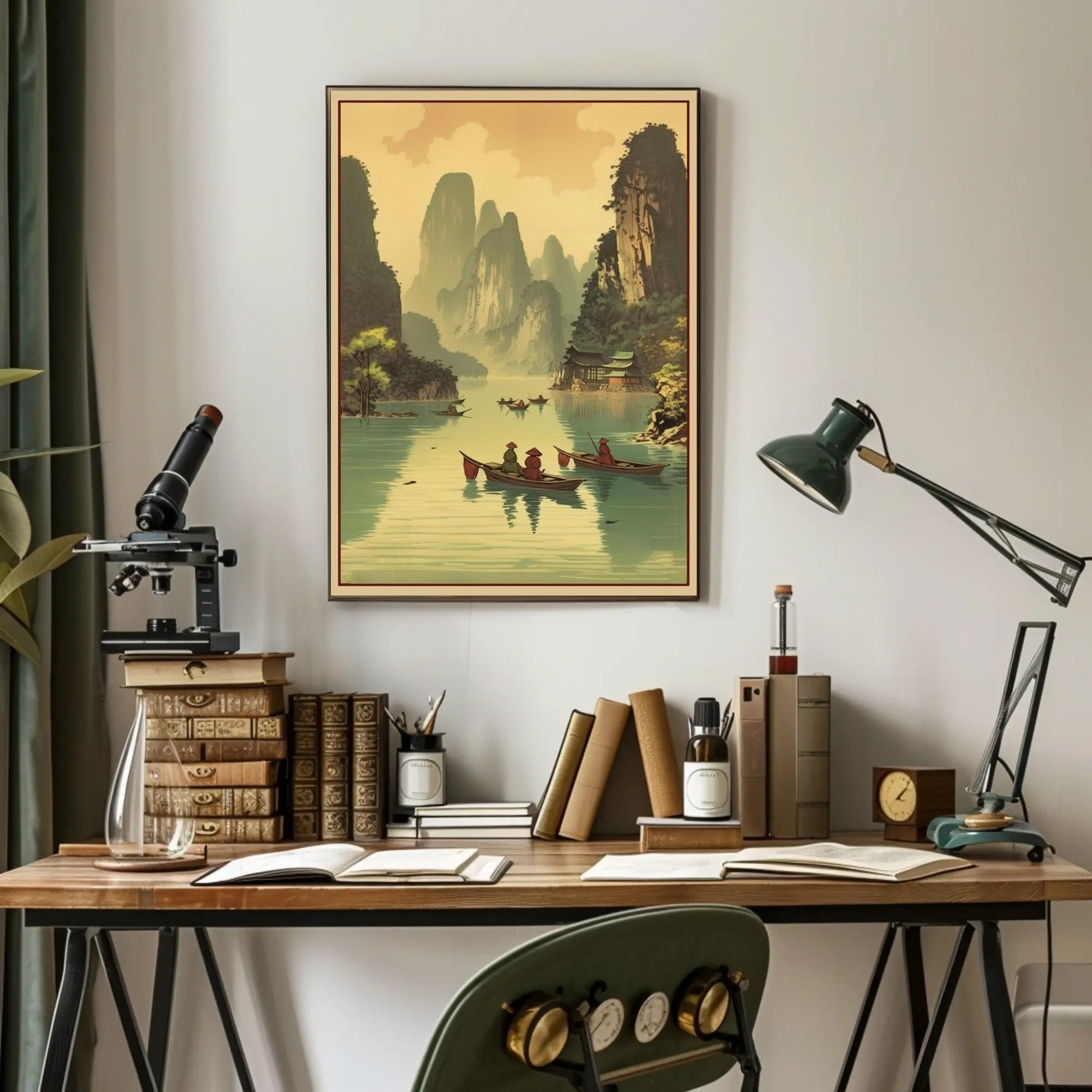 Tranquil River Journey Poster
