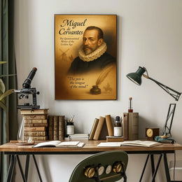 Miguel De Cervantes The Quintessential Poster