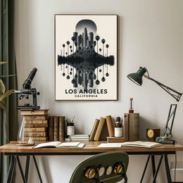 Los Angeles Reflections Poster