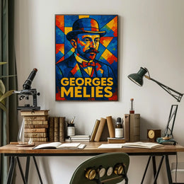 Georges Méliès Visionary Filmmaker Poster