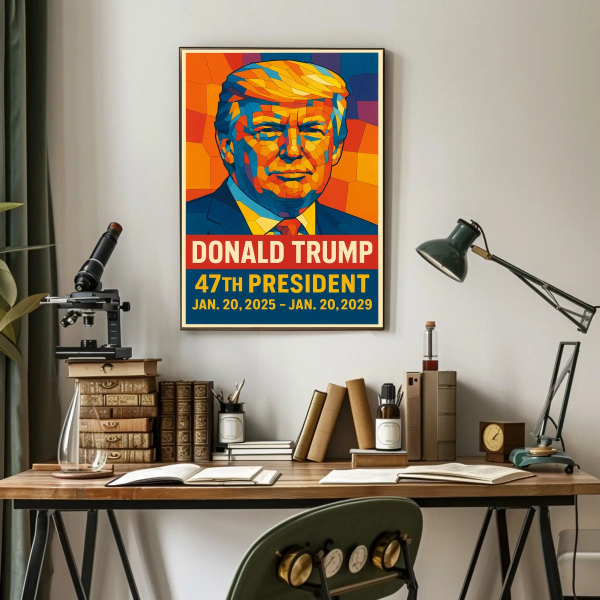 Donald Trump 47th President Poster
