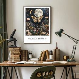 William Morris Celestial Nature Vintage Artistic Poster