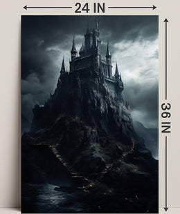 The Enchanted Castle On The Cliff Poster