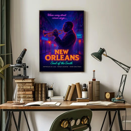 New Orleans Soul of the South Poster
