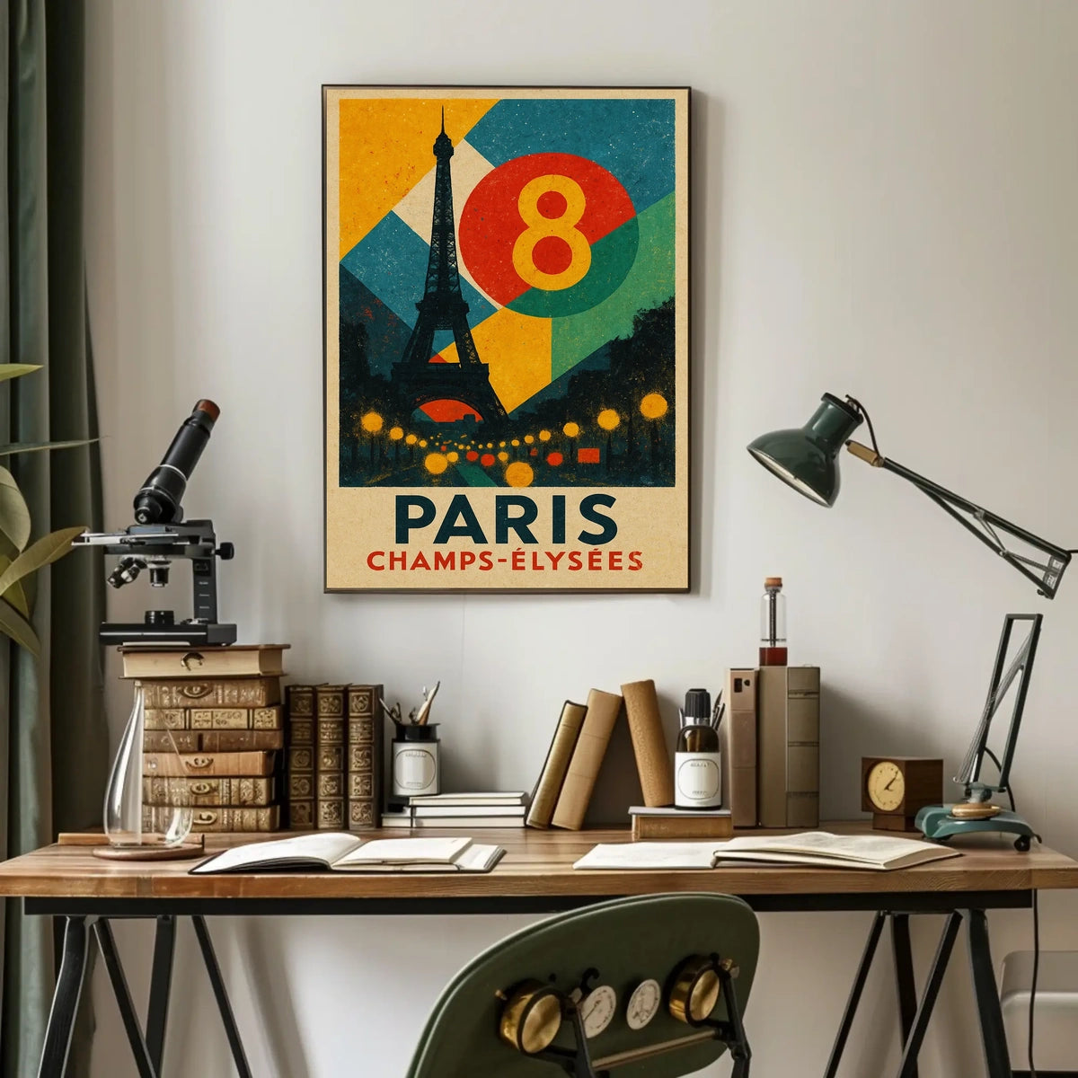 Paris Champs-Élysées Poster
