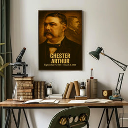 Chester Arthur 21St President Poster