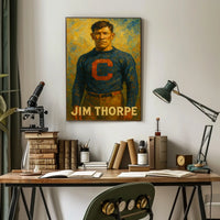 Jim Thorpe Portrait Poster