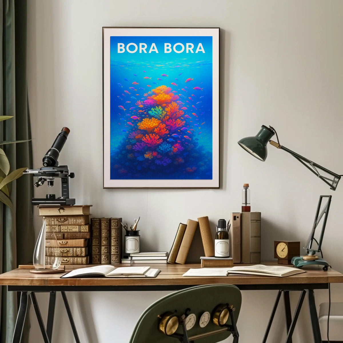 Bora Bora Underwater Paradise Poster