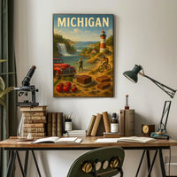 Discover Michigan Poster