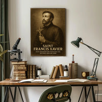 Saint Francis Xavier Jesuit Missionary Poster