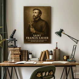 Saint Francis Xavier Jesuit Missionary Poster