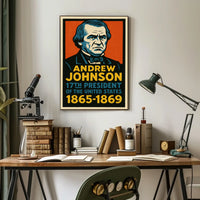 Andrew Johnson 17th President Poster