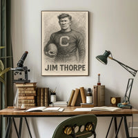 Jim Thorpe Athletic Legend Poster