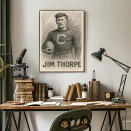 Jim Thorpe Athletic Legend Poster