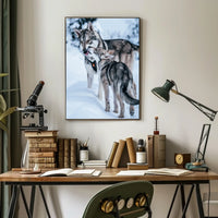 Winter Perch Poster