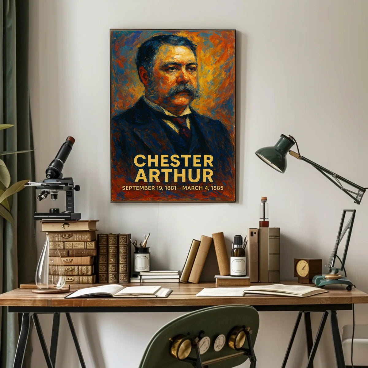 Chester Arthur Poster