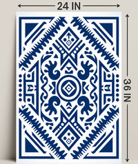 Geometric Abstraction Abstract Poster