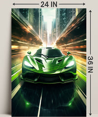 Speed In The City Poster