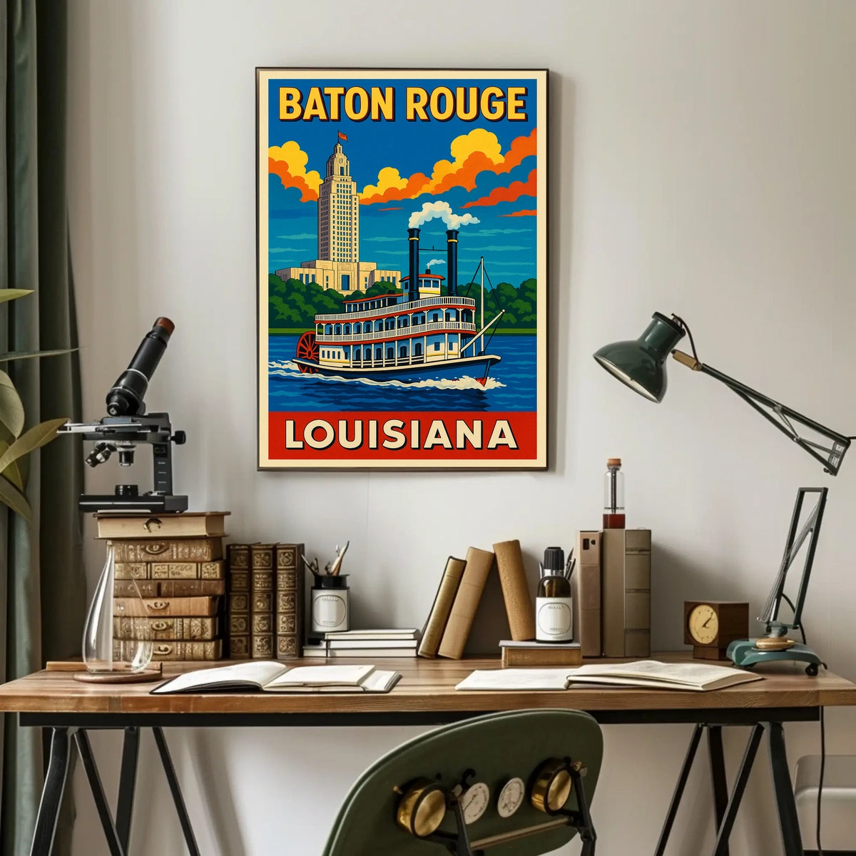 Baton Rouge Louisiana Poster