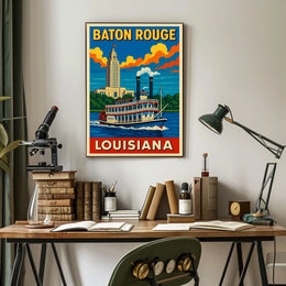 Baton Rouge Louisiana Poster