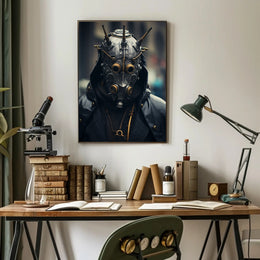Steampunk Sentinel Poster PosterGoat