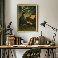 Frédéric Chopin The Poet Of The Piano Poster