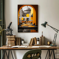 Modern Architectural Elegance Modern Poster