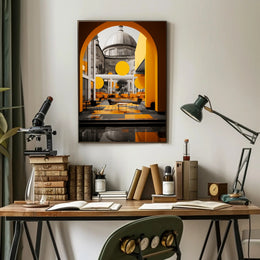 Modern Architectural Elegance Modern Poster