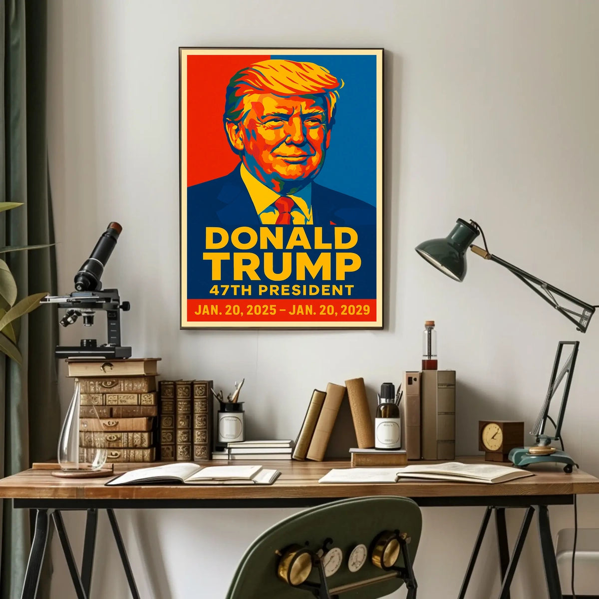 Donald Trump 47th President Poster