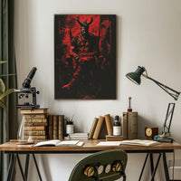 The Dark Throne Art Print Poster for Home Decor and Wall Art PosterGoat