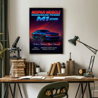 Mopar Muscle Woodward Power Poster