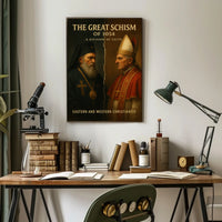 Great Schism 1054 Eastern Western Poster