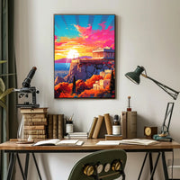 Ancient Parthenon Splendor Athens Cultural or Heritage Poster