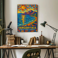 Tanganyika A Vibrant Mosaic Poster