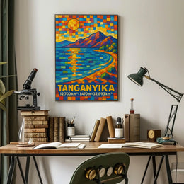 Tanganyika A Vibrant Mosaic Poster
