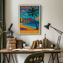 Honolulu Oahu, Hawaii Poster