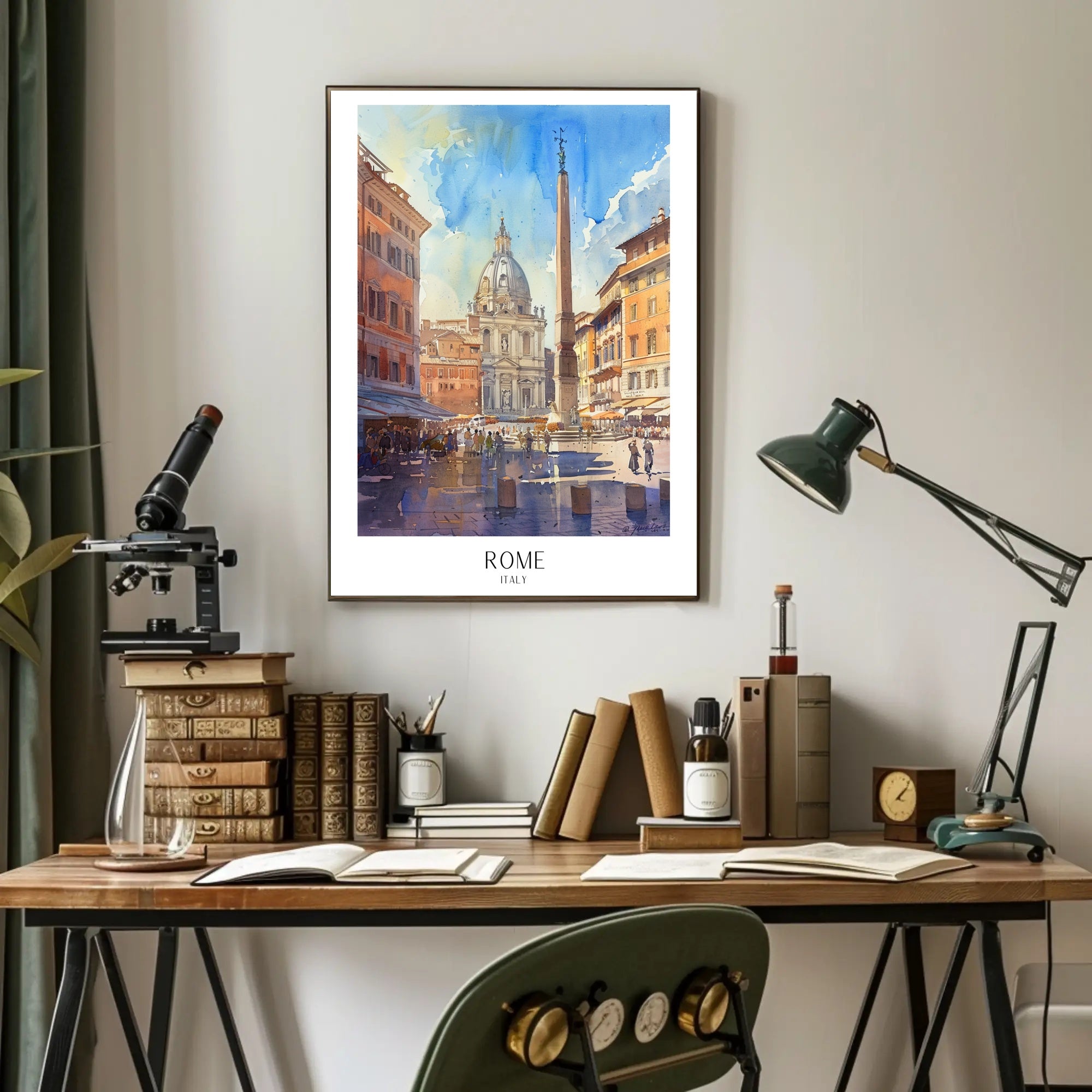 Rome Splendor Poster PosterGoat