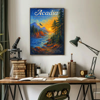 Nature's Majestic Embrace Art Print - National Park Poster