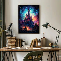 Enchanted Castle In The Cosmos Poster