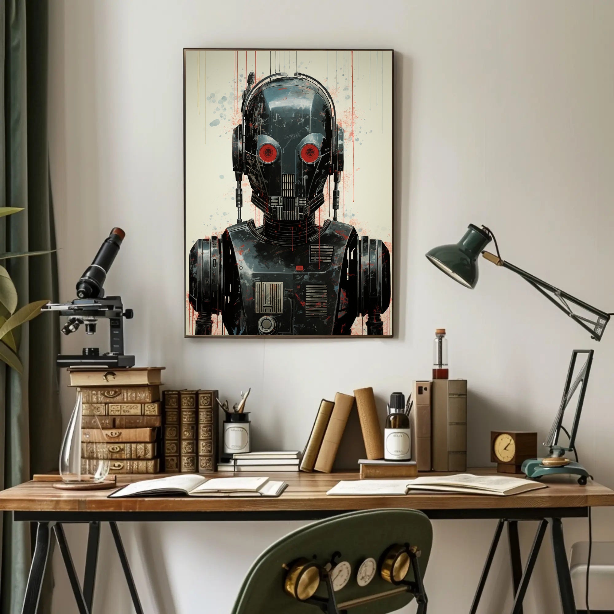 The Mechanical Sentinel Poster