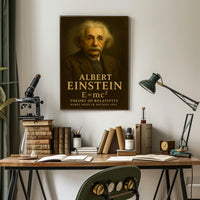 Albert Einstein Theory Of Relativity Poster