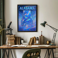 Alabama In Vivid Hues Poster