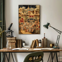 Abstract Nature Harmony Art Poster